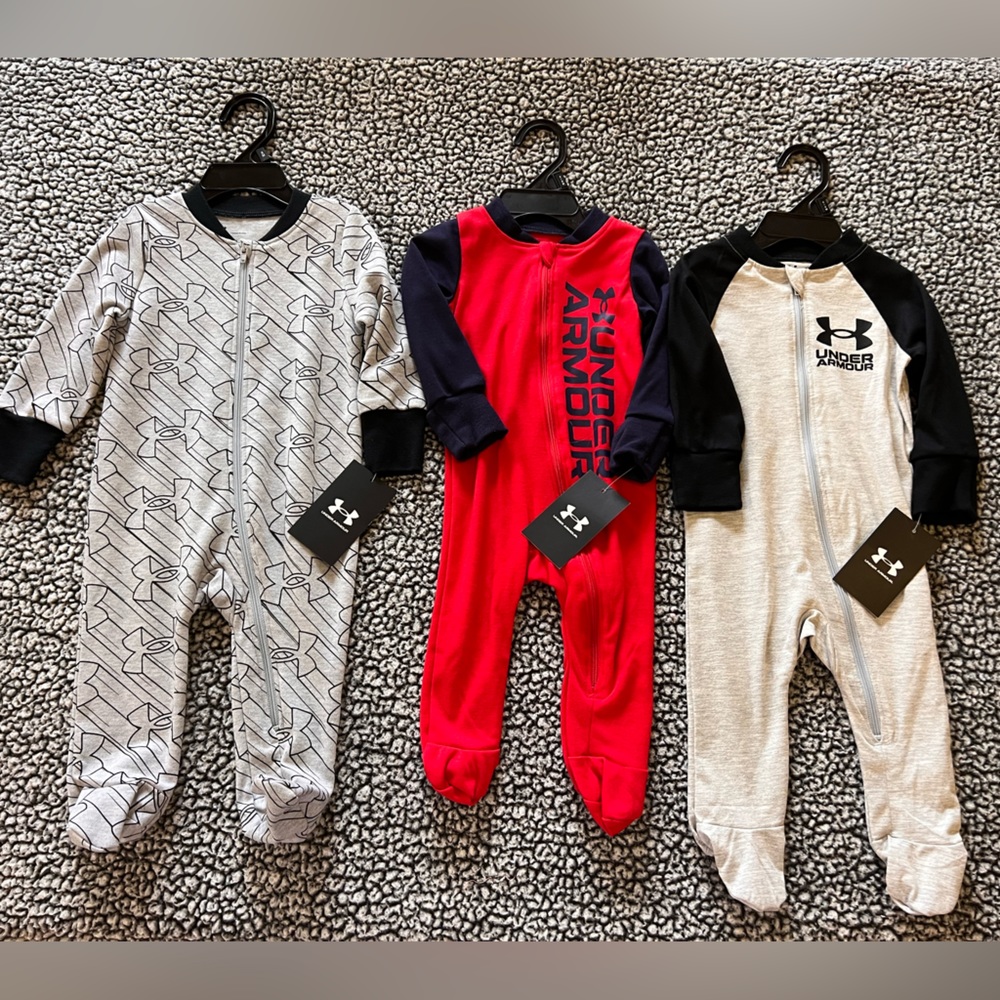 Three pairs of Under Armour sleepers. NWT